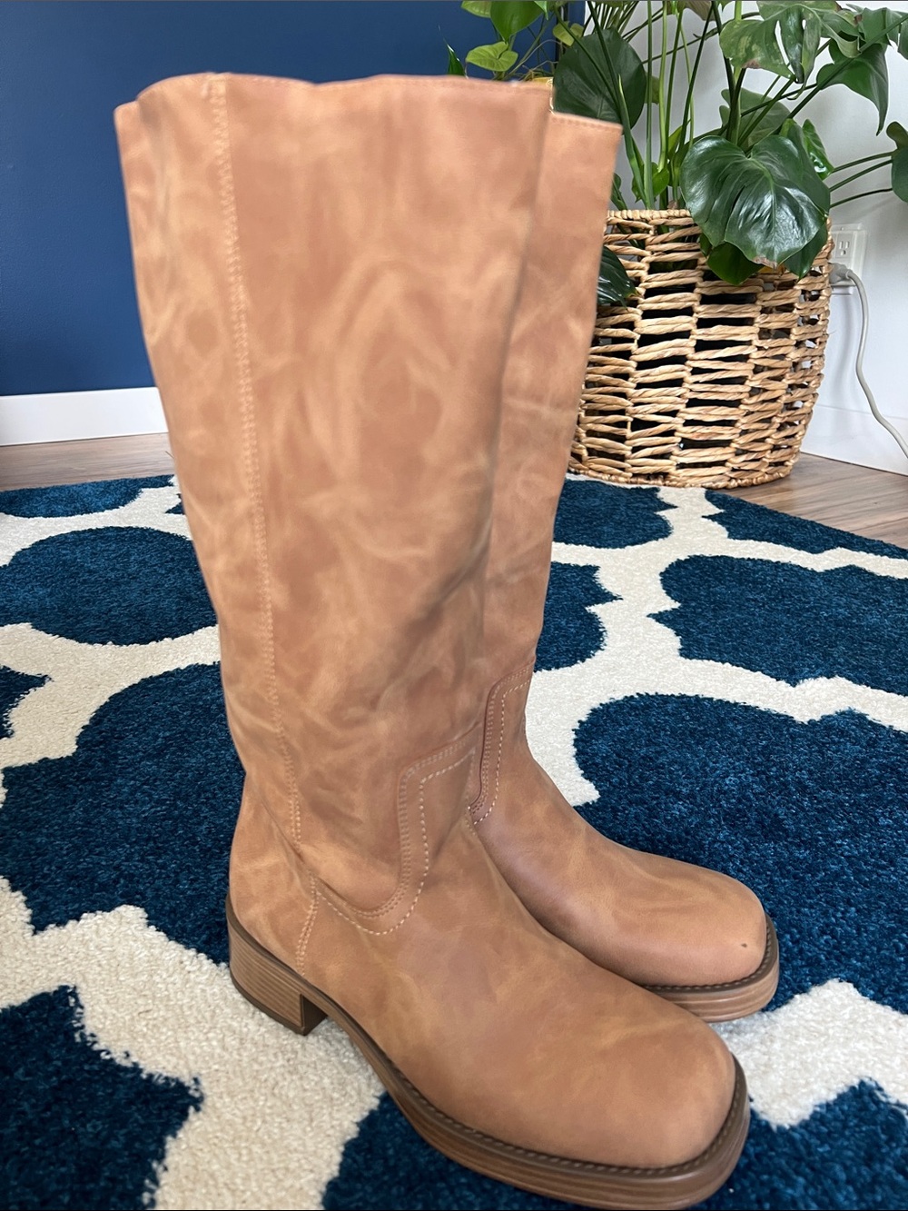 Steve Madden Tan Over-the-Knee Riding Boots NWT